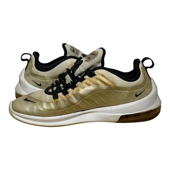 Nike Air Max Axis AA2148-100 White Gold Men's Size 11.5 Running Sneakers - Picture 6 of 8